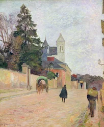 A Village Road、1884